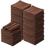 ハンドタオル (コットン100％) 102匁 34×38cm 12枚セット モカ (10セット-120枚入) [ おしぼりタオル お手拭きタオル ウォッシュタオル エステタオル 業務用タオル ウォッシュタオル キッチンタオル サロン タオル ]