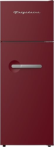 Miniatura 2 de Frigidaire Refrigerador retro de tamaño apartamento con congelador superior, refrigerador de 2 puertas con capacidad de almacenamiento de 7.5 pies