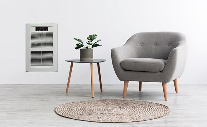 Calefactor Eléctrico de Pared con Controlador Programable 4500W 240V miniatura 2