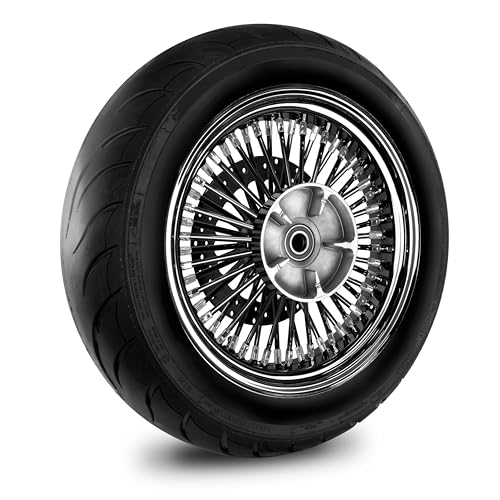 16X5.5 FAT 52 Stainless Rear Wheel