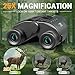 25x32 Binoculars for Adults Kids Compact - DEESOO High Powered Bird Watching Binoculars Lightweight with Small Size for Hunting Traveling Sports Hiking