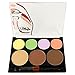 1pc City Color Contour & Corrector Cream Palette - Corrector/Contour/Bronze/Highlight #F0025