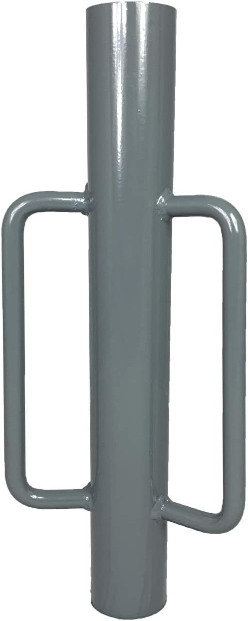 AshmanOnline Post Driver and Rammer Heavy Duty 30 lbs for Installing Fences, 24 Inch High and 6.5 Inches Circumference