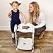 Potty Toilet Training Seat -Adjustable Ladder Baby Bathroom Training Chair Cover For Toilet With Step Stool & Handles-Foldable Kids Potty Trainer Seat For Boys & Girls- Easy Assembly & Discreet Design