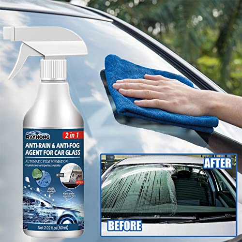 Hoghaki JIEZB55GA2I987TVIDKJ 60Ml Anti Fog Spray, 2 Pack Anti Fog Rain Prevention Spray thumb #2