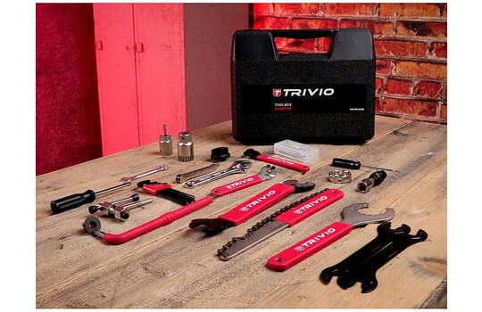 Kit d'outils de réparation de vélo multifonction 18 en 1, main