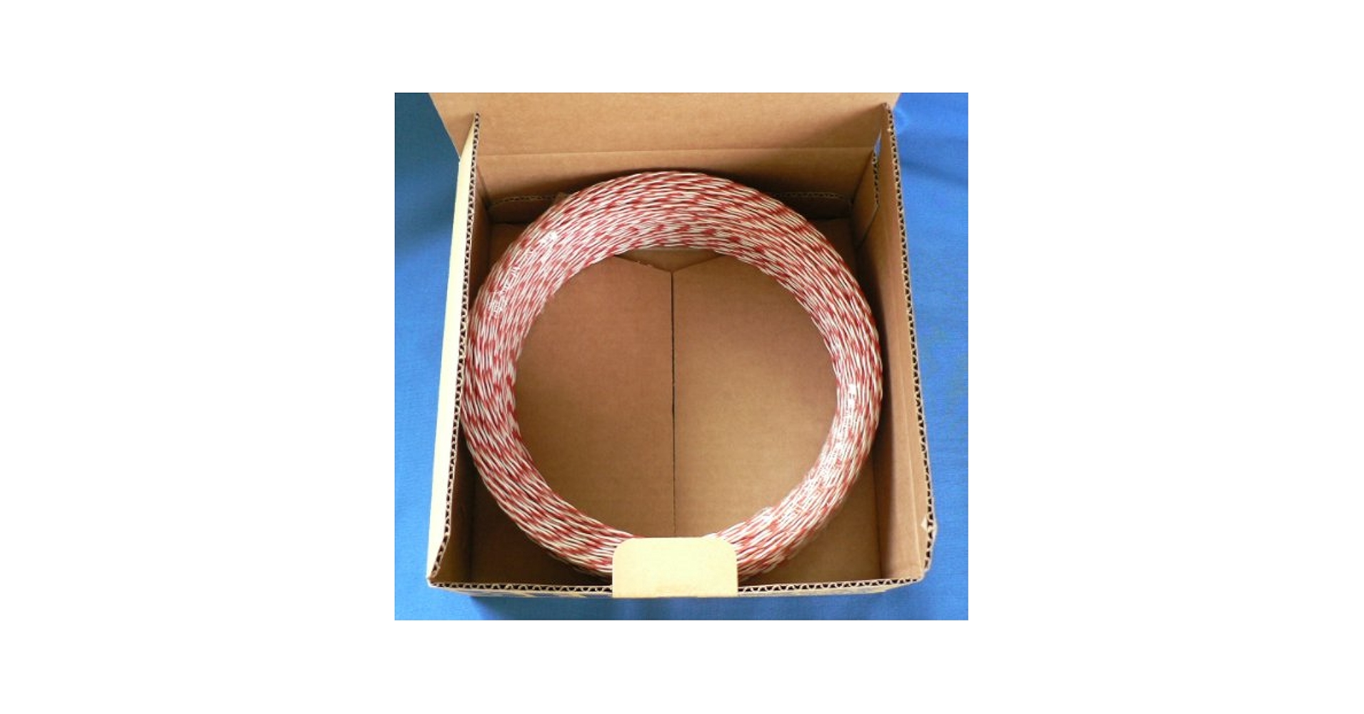 PVCジャンパ線 PVC、ジャンパ－セン、0．5×2C、（白・黄）、200m巻
