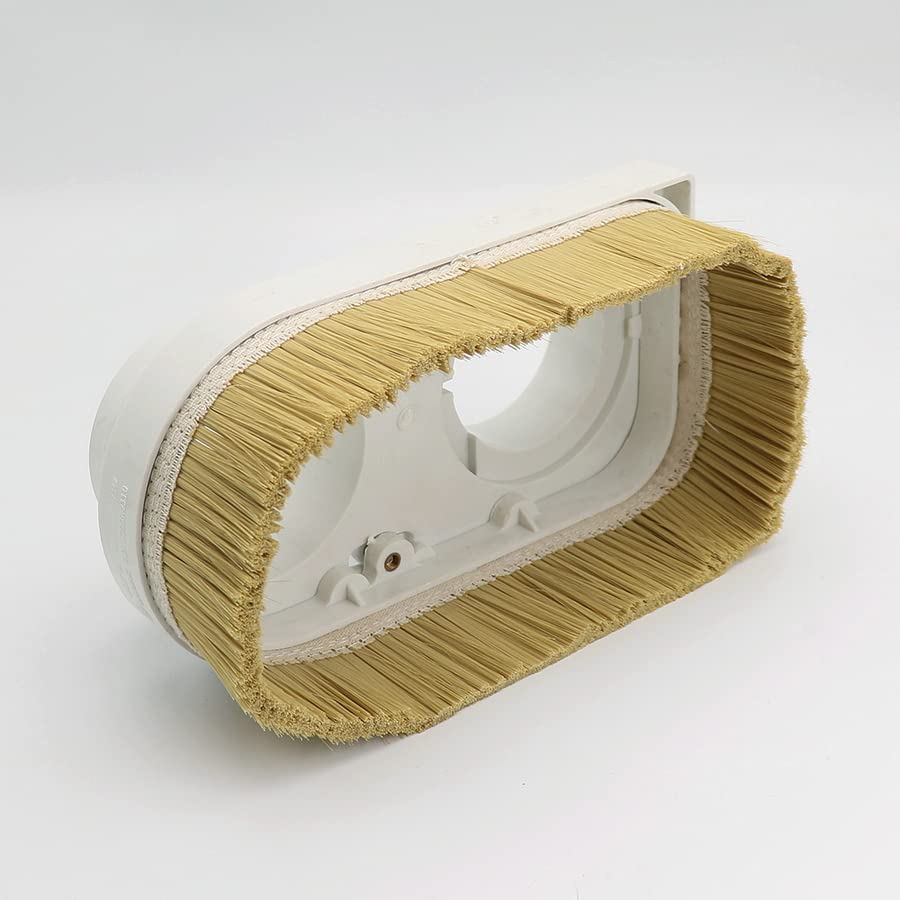Herramienta de extracción de polvo para carpintería CNC, colector de polvo de 70/75/80/85/90/100 mm, cepillo extraíble a prueba de polvo (85 mm x 100 mm)