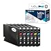 Produktbild LCL Kompatibel Tintenpatrone PGI-29 PGI-29C PGI-29M PGI-29Y PGI-29R PGI-29PC PGI-29PM (6Pack C M Y R PC PM) Ersatz für Canon PIXMA Pro-1
