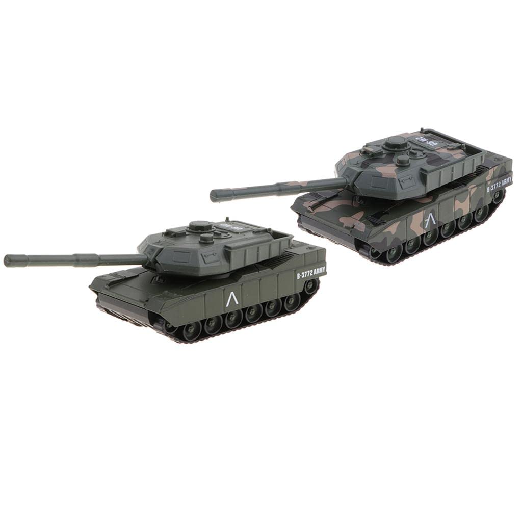 Generic 1:43 Pull Back Alloy Die-cast M1A2 Abrams Main Battle Tank Model Kit Toy, 1 X M1A2 Tank Toy, Ages 3+ - Image 2 thumbnail