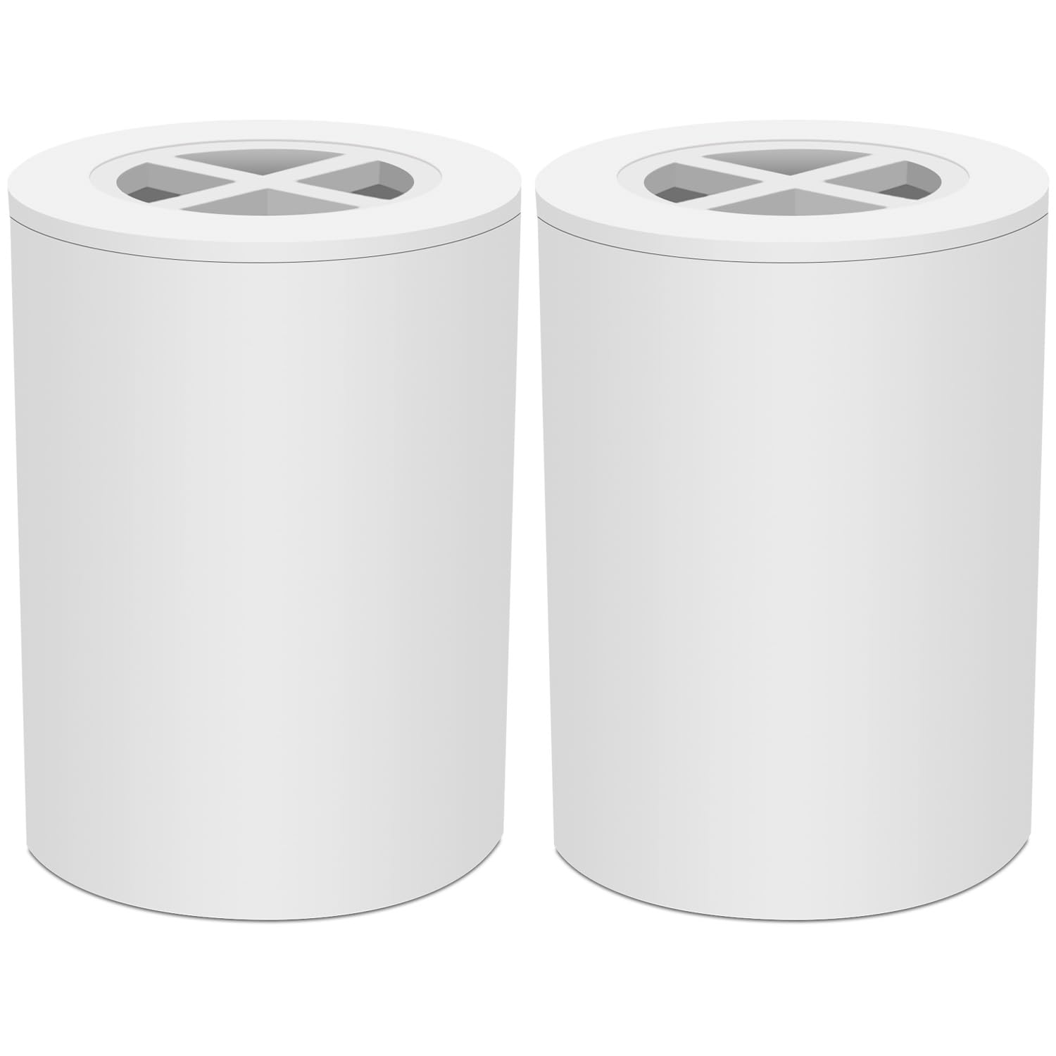 Slirceods Shower Head Filter Compatible with Afina Filtered Shower Head for Hard Water, Filters Chlorine and Other Impurities,2 Pack,