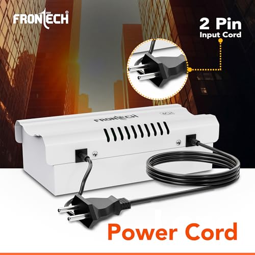 Image of FRONTECH 4 Channel 12V DC Power Supply for CCTV Cameras | Metal Body Surge Protection | Overload & Short Circuit Protection | Universal Input Voltage (PS-0056)