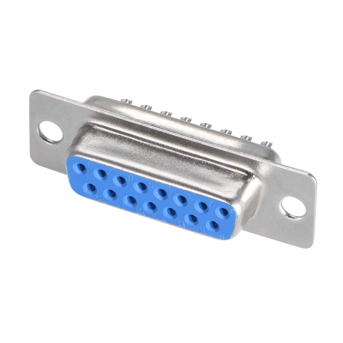 XYWHPGV D-sub Connector DB15 Female Socket 15-pin 2-Row Port