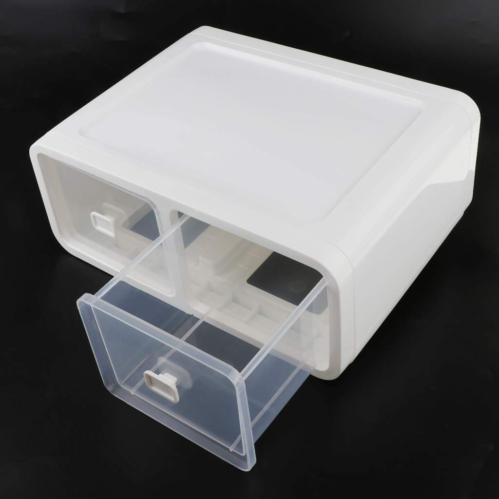 3 cajones caja de almacenamiento organizador para ropa interior, calcetines
