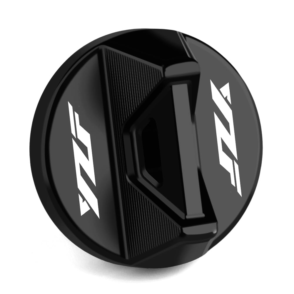 Modeer Motorcycle Engine Oil Filler Cap For Ya.maha YZF-R1 1998-2024 / YZF-R1M 2020-2024 / YZF-R3 2015-2024 / YZF-R6 1999-2024 / YZF-R7 2022-2024 / YZF-R25 2015-2022 Accessorie (black)