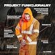 Portwest H440 Herren Leichte Wasserdichte Hi-Vis Regenjacke Orange, M