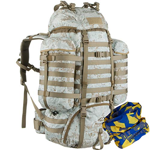 Wisport Mochila de Trekking Resistente   Tubos ultrapotentes   Supervivencia   Expedición