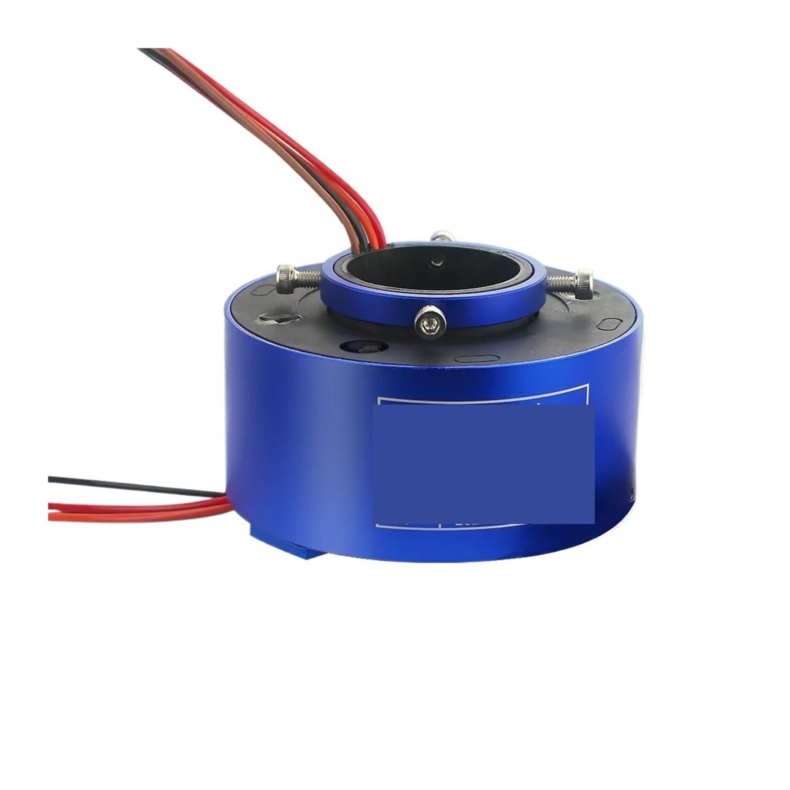 Uouobear Srt038-93-0410 Slip Rings Through Hole Slip Ring 38.1Mm 4 Circuit 10A Electric Slip Ring Electric Ring Collector Ring Conductive Ring Electric
