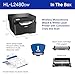 Brother HL-L2480DW Wireless Compact Mobile Monochrome Multi-Function Laser Printer with Copy, Scan, Duplex, Black & White Output | Includes Refresh Subscription Trial(1), (Renewed Premium)