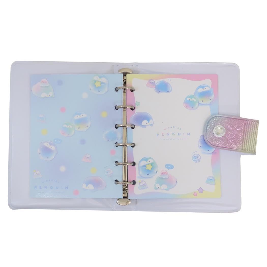 Amazon | [シール帳]マイシールバインダー/きらきらぺんぎん | シール