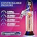 Men's Sexual Vacuum Penis Pumps, Water Pump Penis Enlargement Extender Sex Pump with 4 Vacuum & 4 Suction Modes for Men Erection Training and Masturbate Pleasure, Penis Enlarger Growth Extender Pump