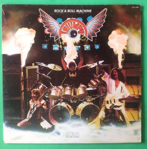 TRIUMPH Rock & Roll Machine LP Vinyl & Cover VG+ 1978 AFL1 2982 Compilation