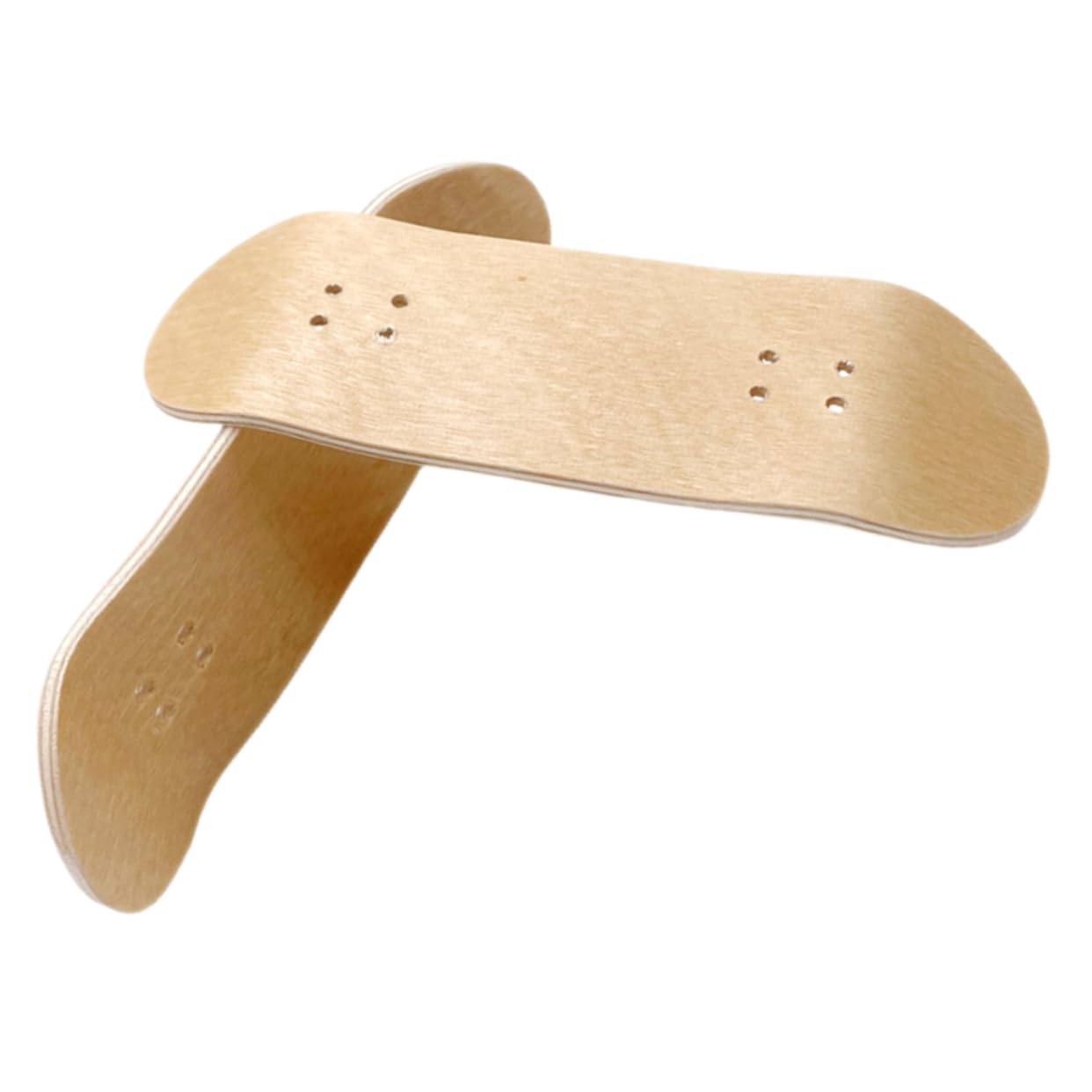 Hohopeti 2pcs Mini Finger Skateboard Decks Maple Replacement Boards for Lightweight and Sturdy for Upgrading Old Damaged Decks