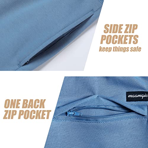 MaaMgic Mens Athletic Gym Shorts 5.5" Elastic Waist Casual Sweat Shorts Men Pocket Pajama Jogger Workout Short Sweatpants - Image 5