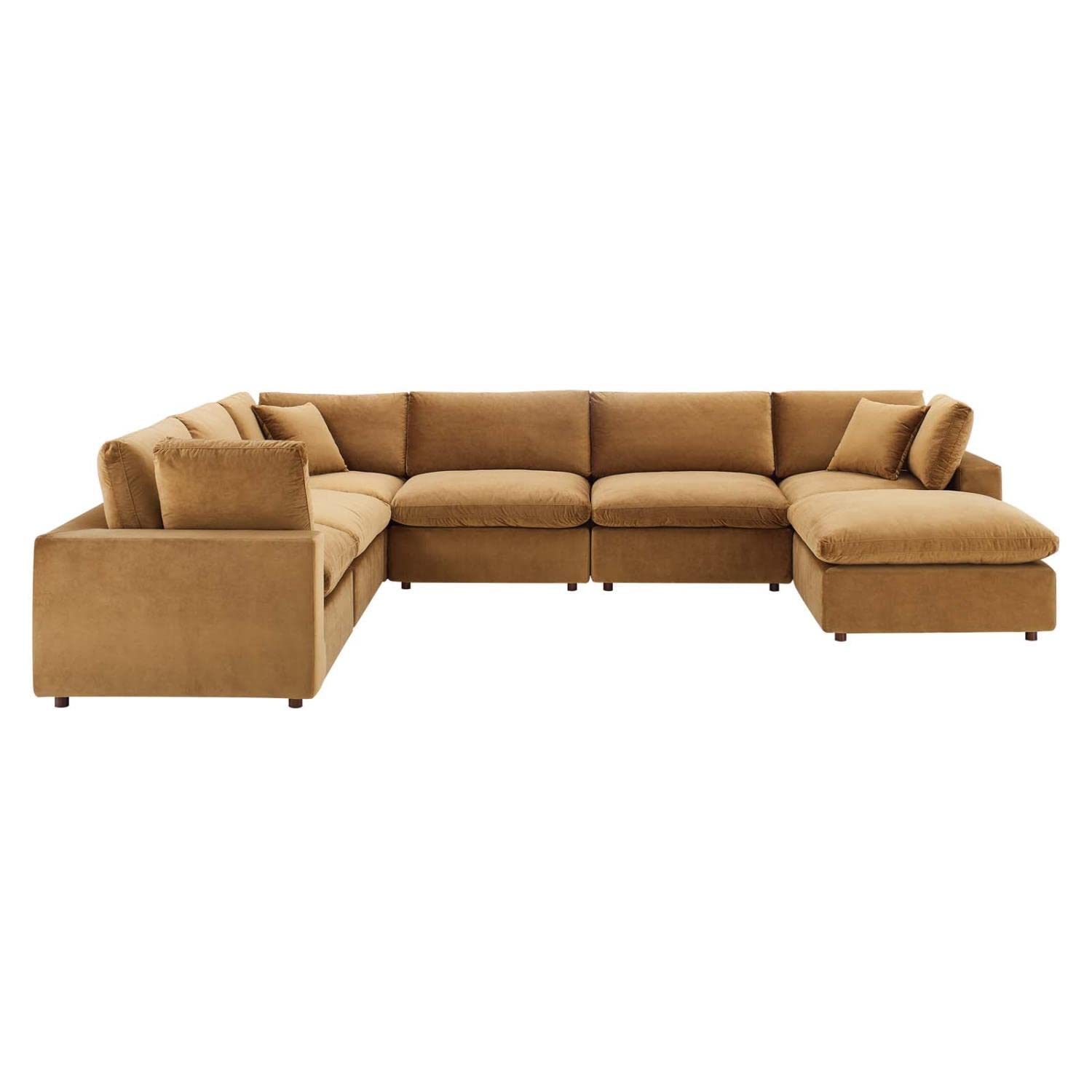 Amazon.com: Modway Commix Modular Sofa, U Shaped Reclining  