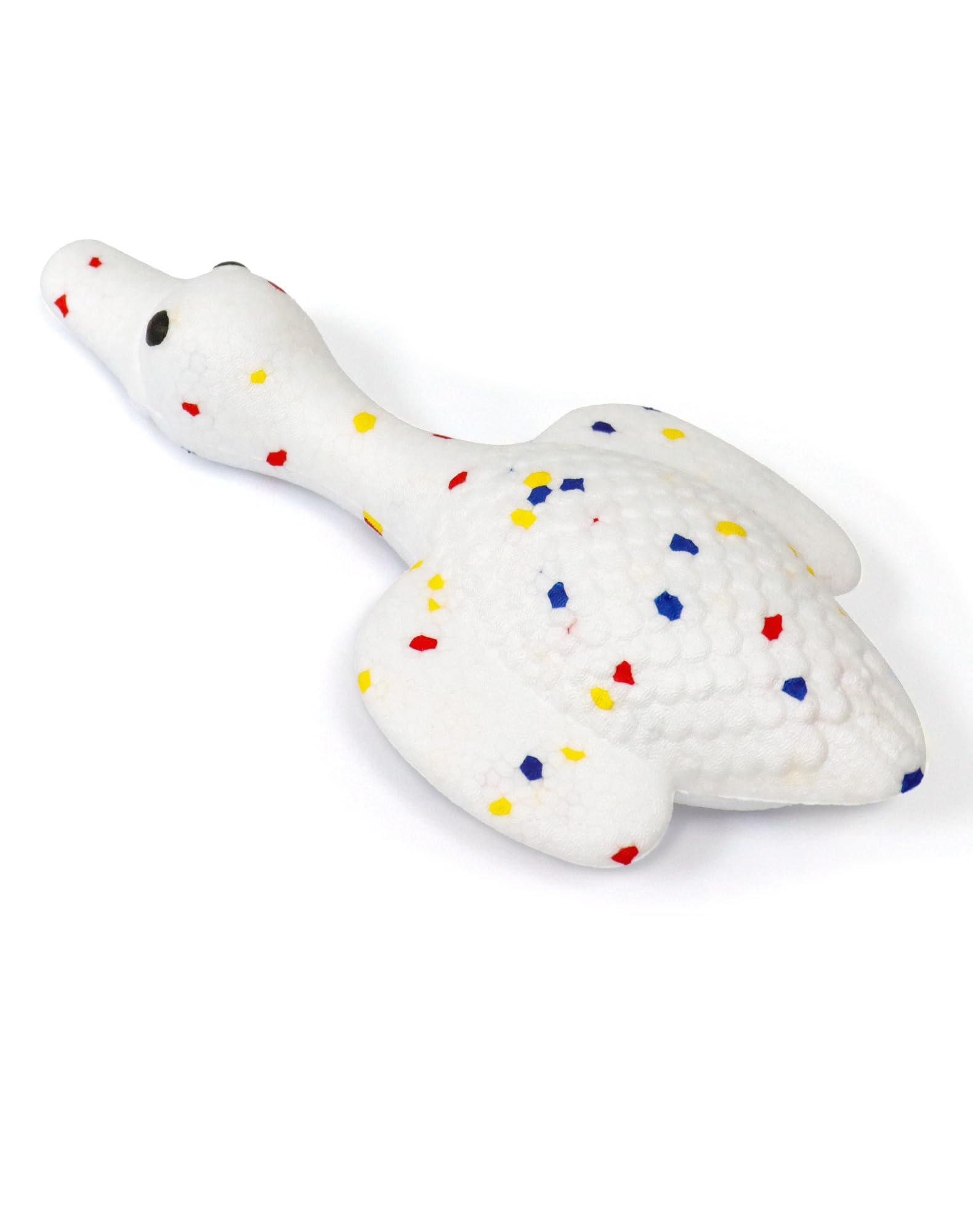 ETPU Dog Toys for Pet Chewers Detal Care -Water Floating Goose Dog Toy for Teething Clean Tough Bouncing