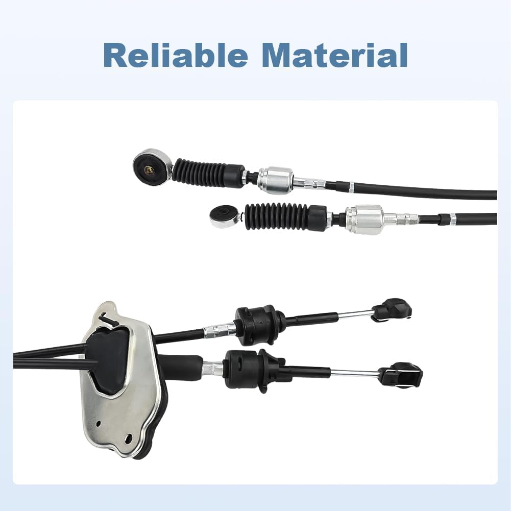 Manual Transmission Shifter Cable Replacement for 54310-SNA-A05 54310SNAA05 Compatible with Honda Civic 2006 2007 2008 2009 2010 2011 1.8L L4 Gear Shift Gearshift Control