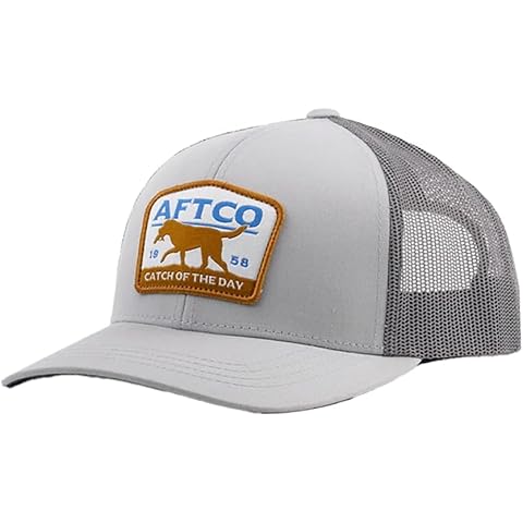 AFTCO Fetch Low Profile Trucker Hat Gray Cover