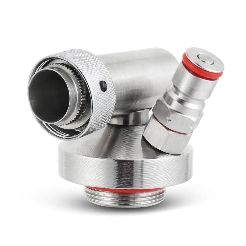 Mini barril lanza de acero inoxidable con bloqueo de bola, grifo for barril de cerveza, dispensador, Conector de ajuste rápido for Mini barril, lanza casera