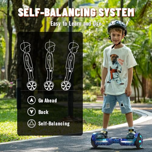 Image of SIMATE Scooter, Bluetooth Speakers and LED Light-Up Wheels, APP Control, Dual 250W Motors, 8.5 mph Max Speed & 8.5 Miles Max Range, Gifts for Kids Adults Girls Boys