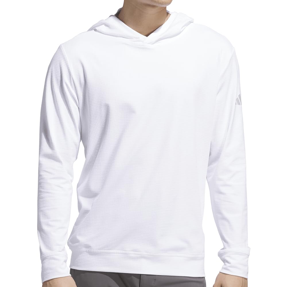 adidas Męska bluza z kapturem Ultimate365 Elevated, biała, 3XL