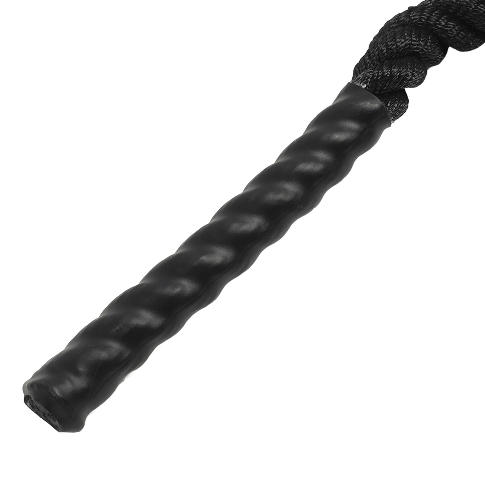 Power Battle Rope Schwarz Leichtes Basics Battle Exercise Trainingsseil für Krafttraining