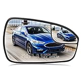 Right Passenger Side Mirror Glass Replacement for 2013 2014 2015 2016 2017 2018 2019 2020 Ford Fusion Heated Mirror Replace DS7Z17K707B