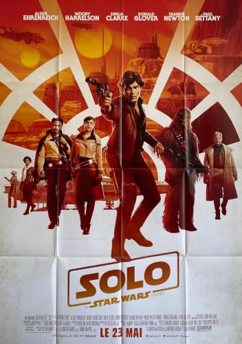 Affiche Cinéma Originale Solo Star Wars Story 120x160 Ron Howard 2018