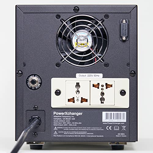 Image of 220 Volt /50Hz AC Power Source - Step-Up Voltage & Frequency Converters (2000VA /1800W) UX-2K