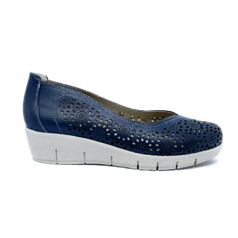 48+ hours- Mercedes Piel cuña 5 cm - 1005 para: Mujer
