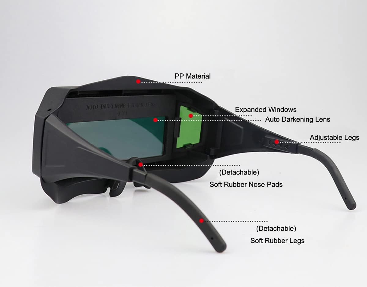 Holiberty Panoramic View Welding Goggles