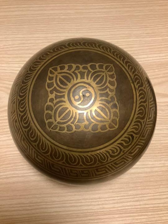 チベット密教 新品 》 シンギングボウル 梵字 六字真言 3点 チベット密教 新品 》 シンギングボウル 梵字 六字真言 3点
