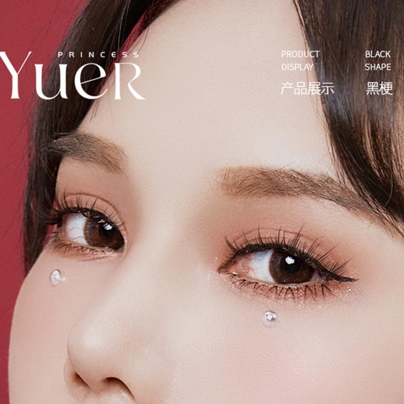 Miniatura 3 de Pestañas postizas de aspecto natural, pestañas postizas para uso diario, banda cruzada transparente, de 0.314 a 0.472 pulgadas, pestañas cruzadas,