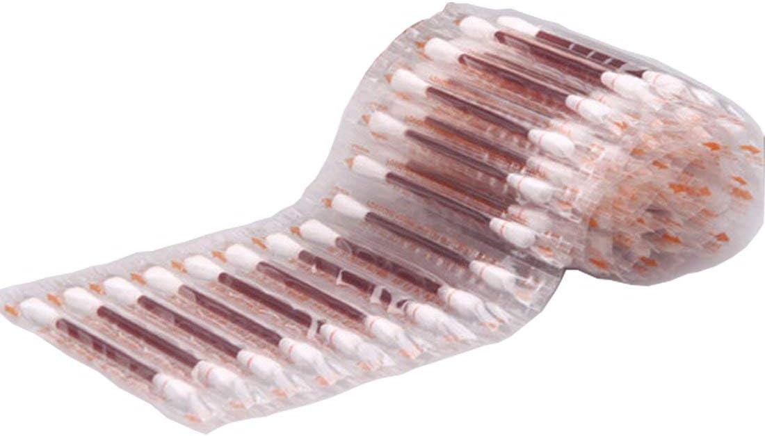 100pcs Disposable Iodine Swab Cotton Swab Medical Iodine Cotton Stick Clean Wounds