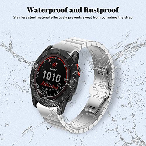 LanQii 26 mm QuickFit Bracelet for Garmin Fenix 8 51 mm/Fenix 7X Pro Solar/7X/6X/Fenix 6X Pro - Image 4