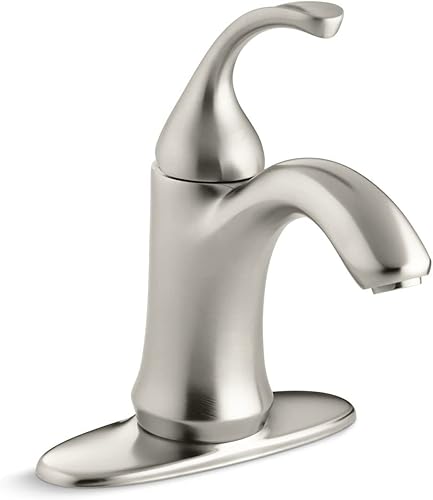 Kohler K-10215-4-BN Forte Forté - Grifo de baño, níquel cepillado