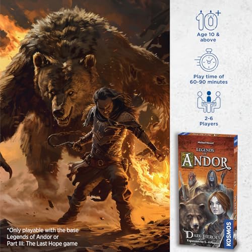 Legends of Andor: Dark Heroes (Expansion Pack) miniatura 3