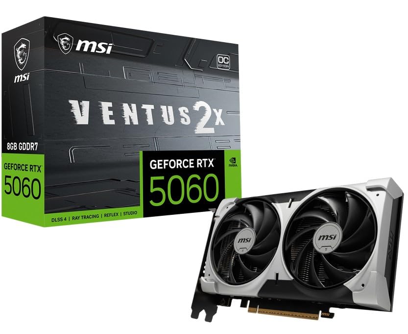 MSI VGA GEFORCE RTX 5060 8G VENTUS 2X OC V1