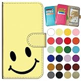 ガールズネオ Galaxy S10+ docomo SC-04L SC-05L/au SCV42 ケース 手帳 (SMILE☆kawaii ブラック) SC-04L-PD-MYR-YSZ-0381