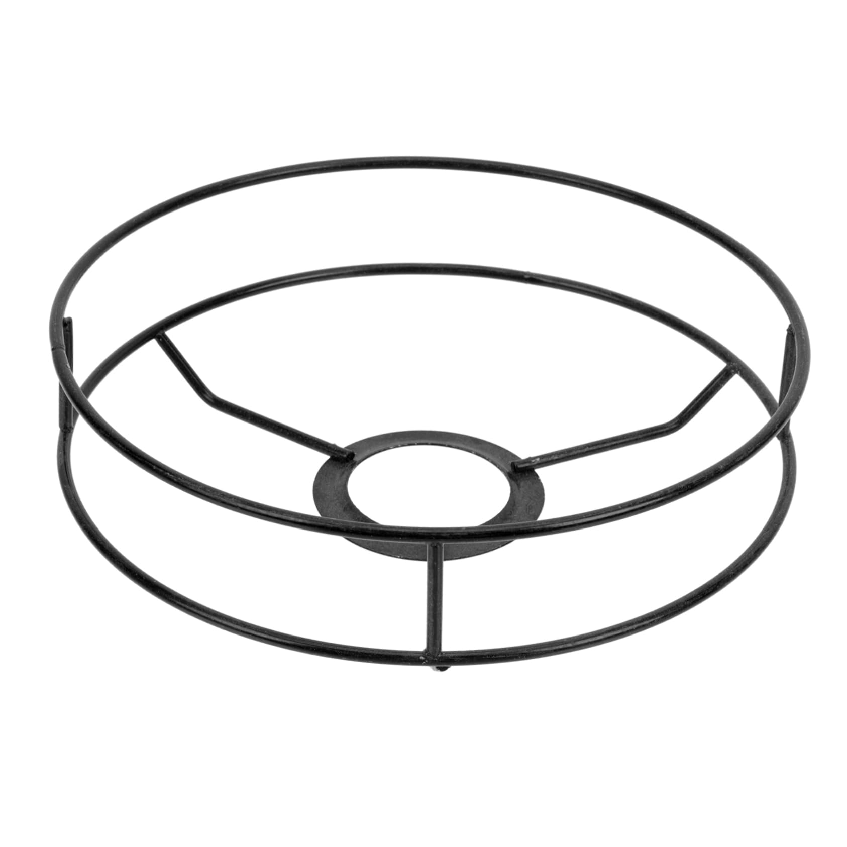 Levemolo Sturdy Round Lampshade Frame Diy Ceiling Lamp Stand Lampshade Wire Pendant Shade Frame